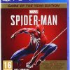Marvel Spiderman Game Of The Year For Playstation 4