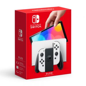 Nintendo Switch OLED Model - Black & White Joy Con
