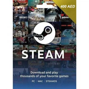 Steam Wallet Gift Card 400 AED Steam Key UNITED ARAB EMIRATES