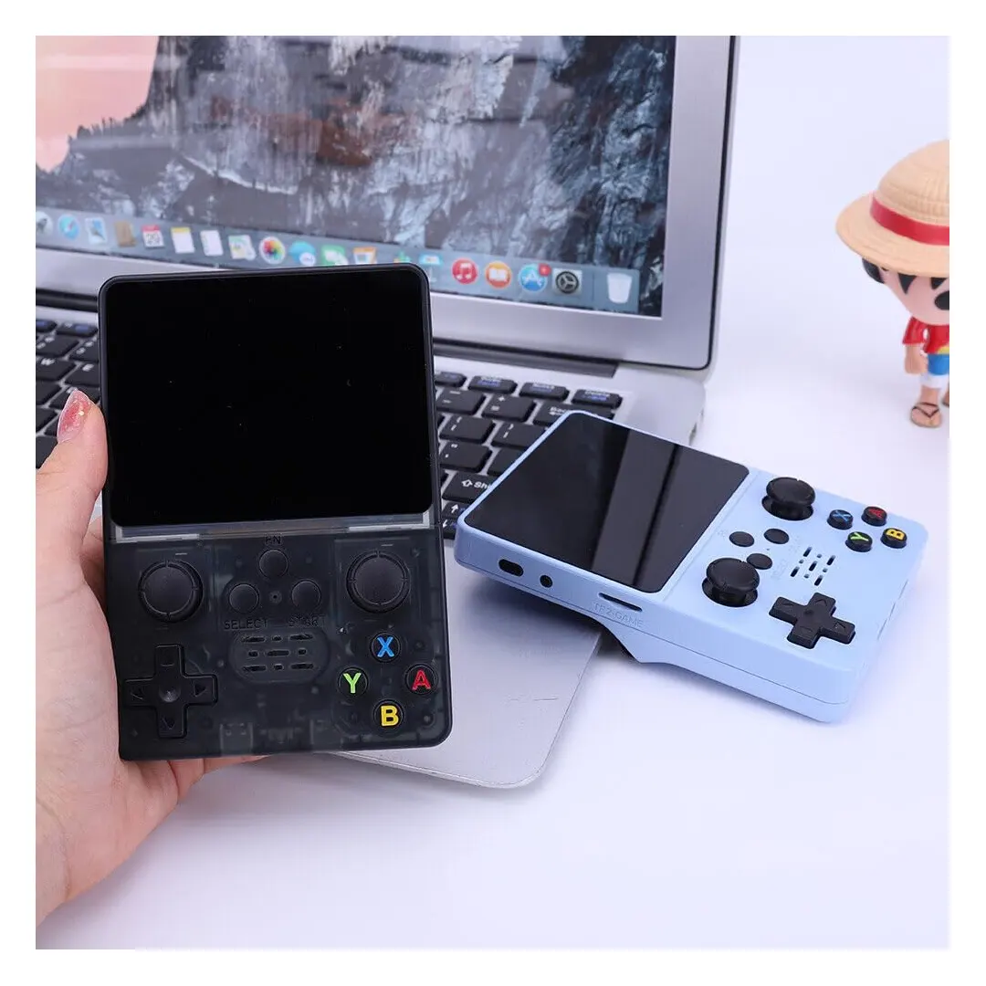 R35S Retro 64GB Transparent Black Video Game-04