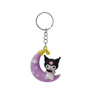 Kuromi Doll Hanging Keychain – Assorted Colors (1 Piece)