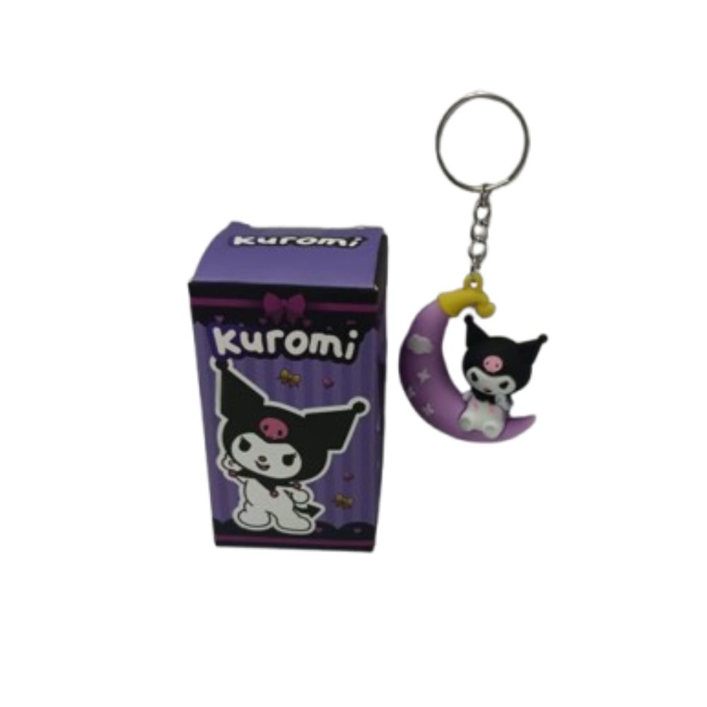 Kuromi Doll Hanging Keychain – Assorted Colors (1 Piece)-02