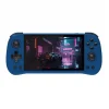 X55 Handheld Game Console 5.5 inch Portable Retro Video Hand-Held Games Consoles Rechargeable RK3566 Hand Held Classic Play System 16GB+128GB (Blue)
